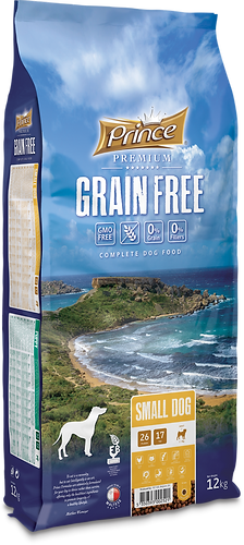 Prince Grain Free Chicken 12kg small adult