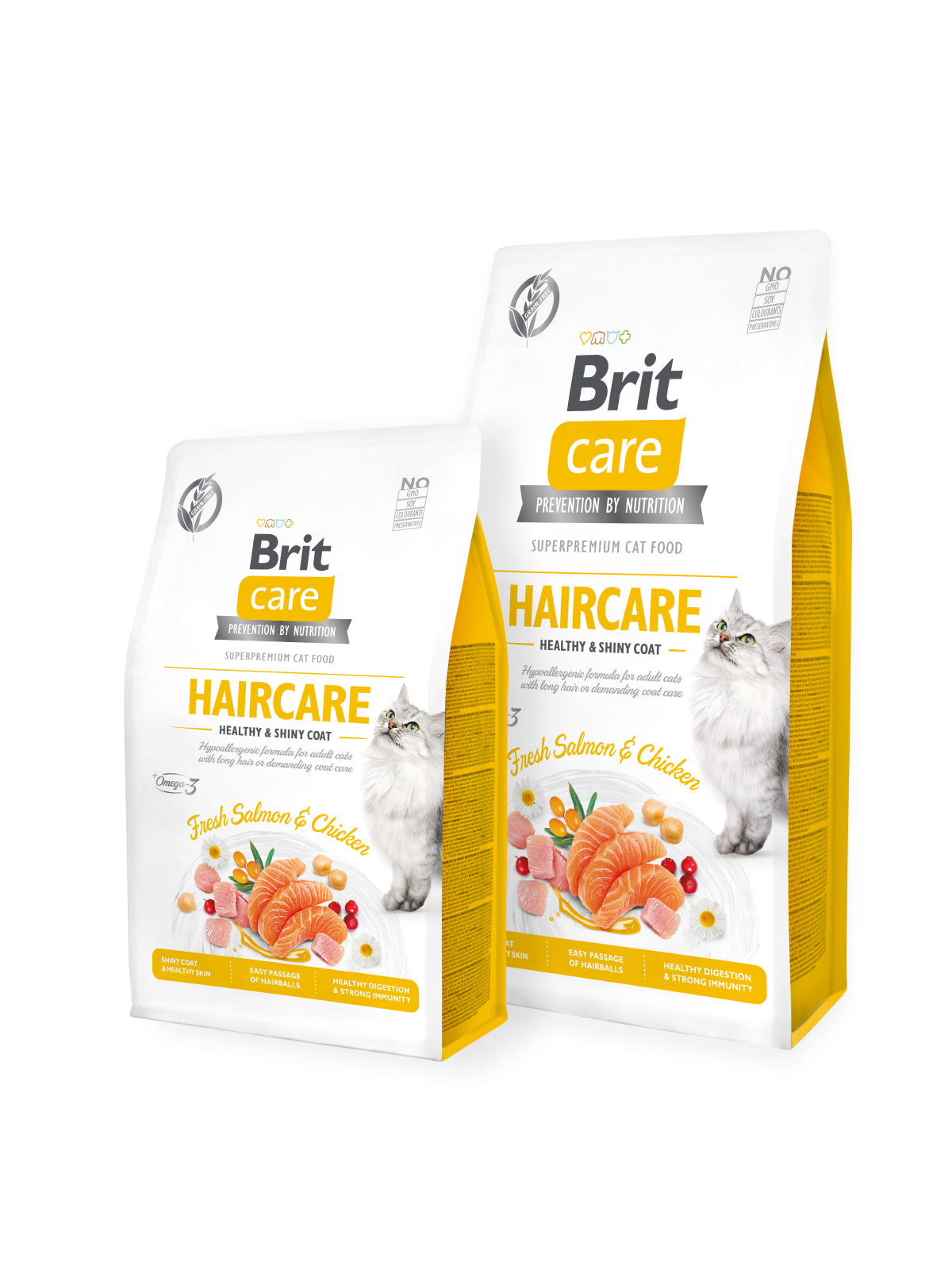 Brit Care Cat Haircare Salmon & Chicken 2kg