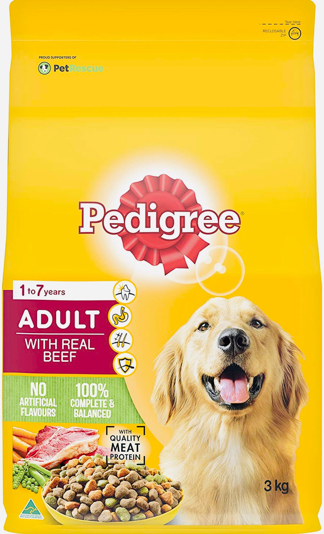 Pedigree Beef 3kg