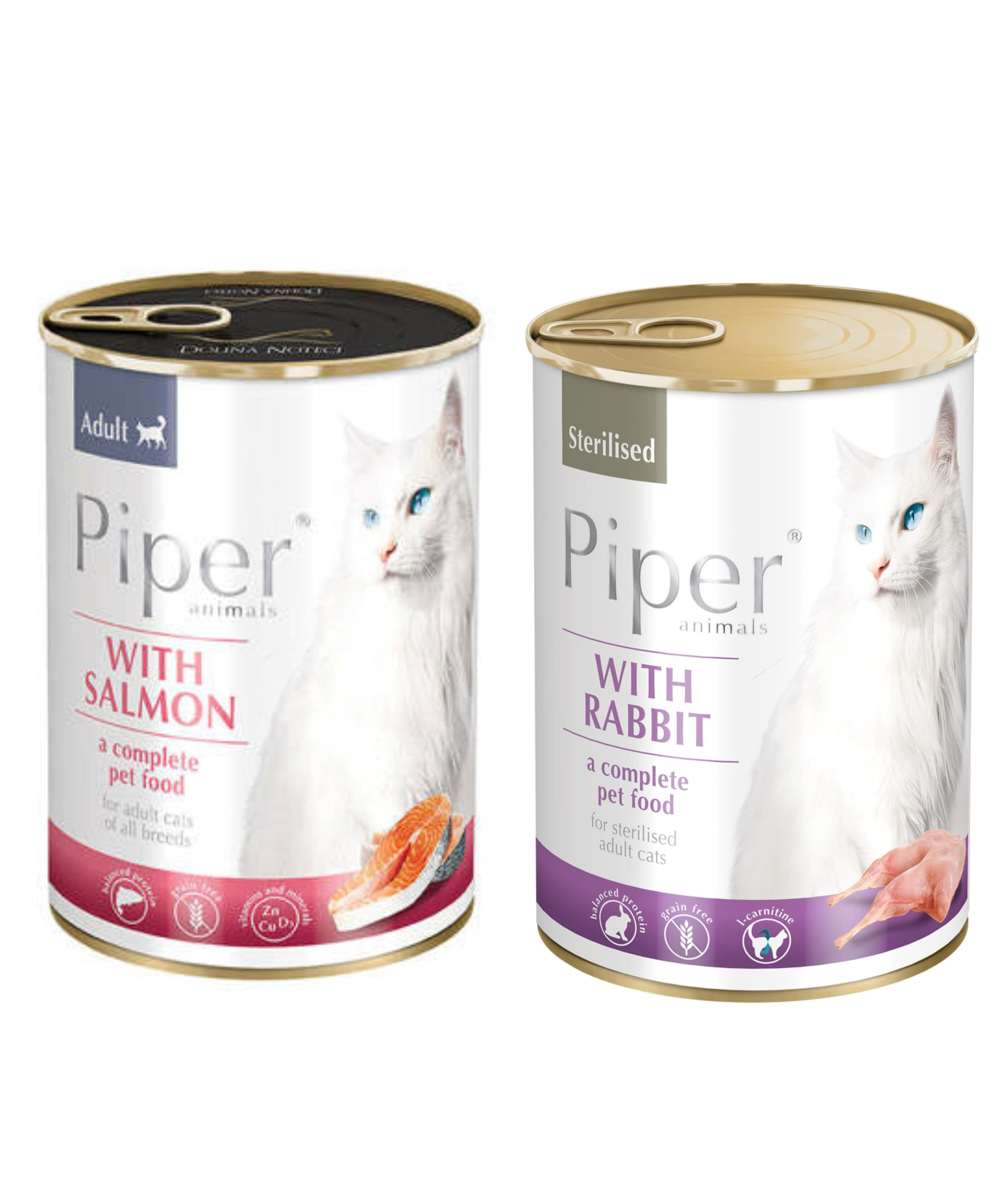 Piper Cat Food Can 400g
