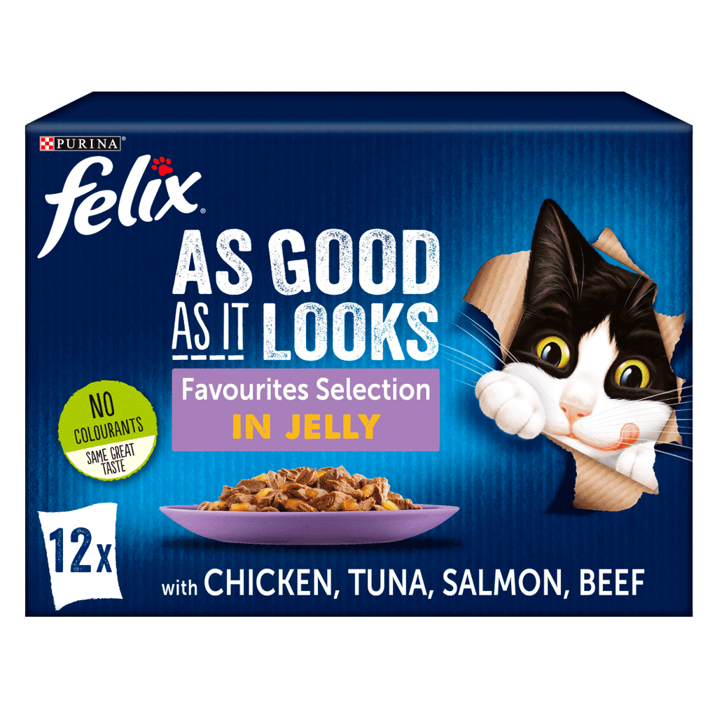 Felix As Good As It Looks Favourites Selection in Jelly 12x85g