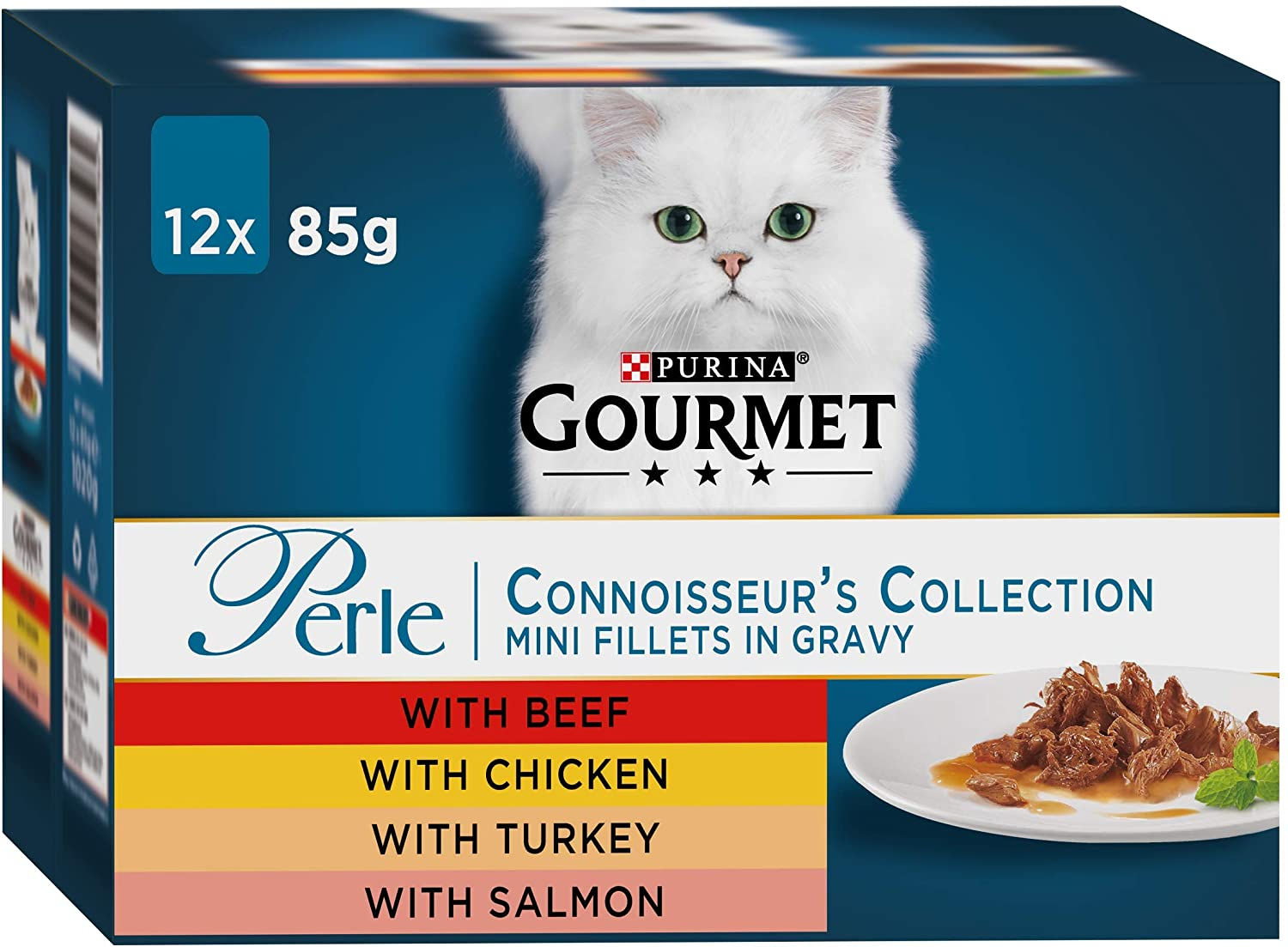 Gourmet Connoisseur's Collection mini fillets in gravy 12x85g