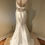 Thumbnail: Ivory Matte Satin Trumpet Wedding Dress