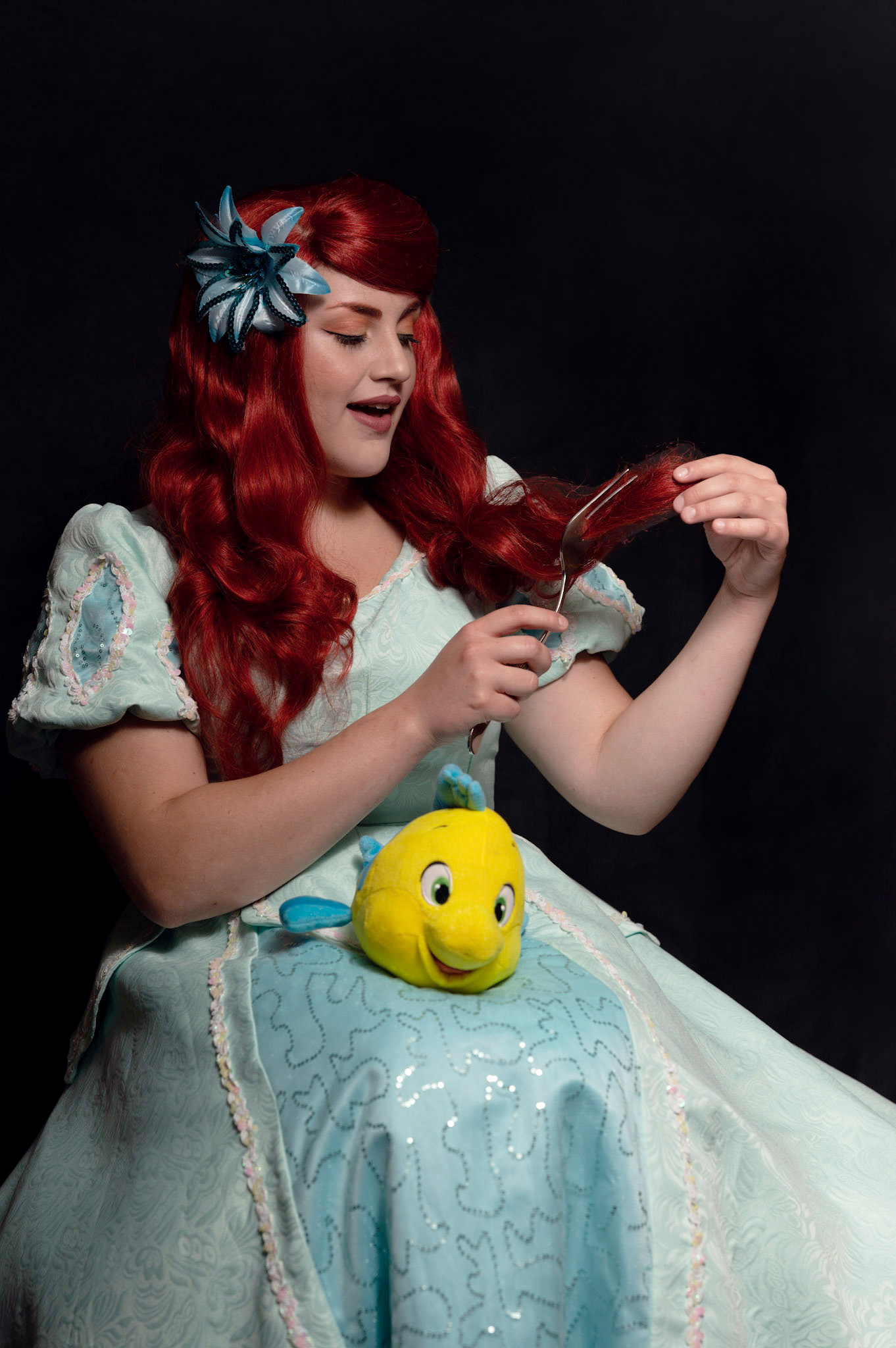 Mermaid Princess (teal)