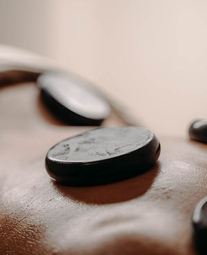 hot stone therapy