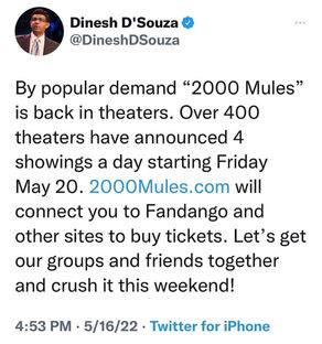 🔥 2000 Mules Is Catching Fire!