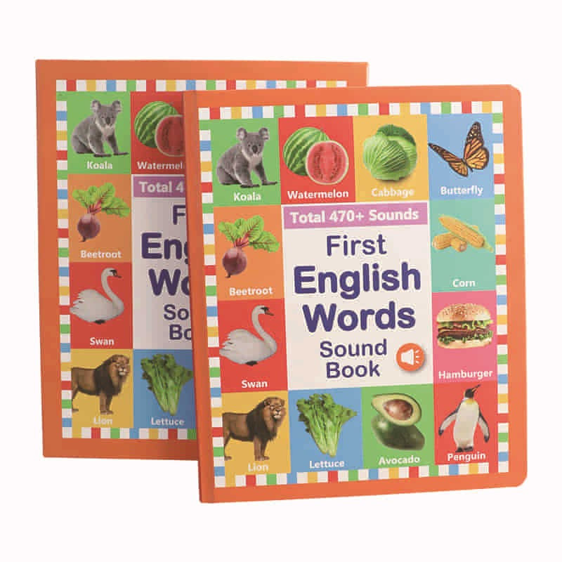 Thumbnail: English Children's Educational Sound Learning Book Toy
