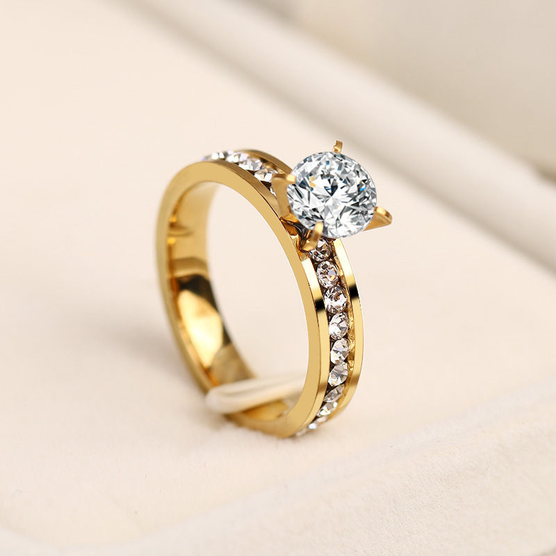 Thumbnail: Rhinestone Ring Jewelry