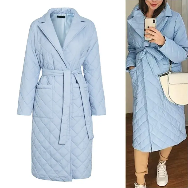 Thumbnail: Long Jacket For Women Coat Winter Streetwear