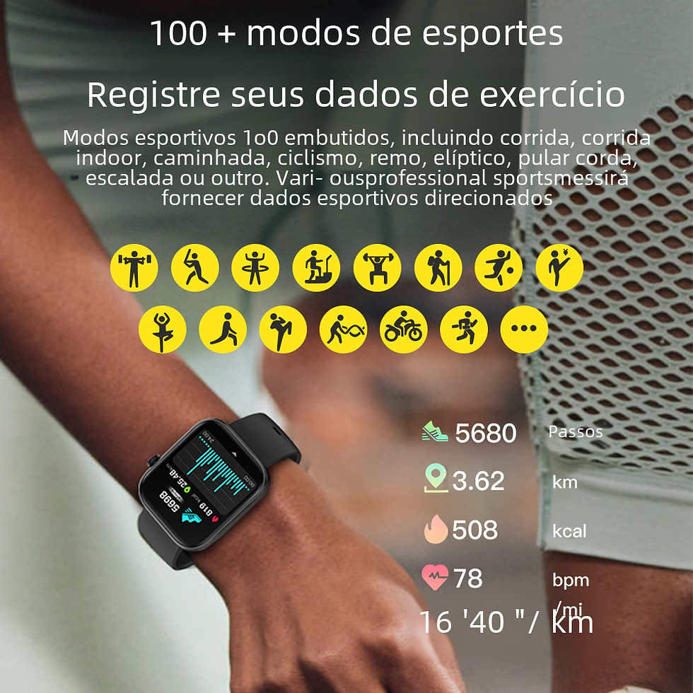 Thumbnail: COLMI P71 Smart Watch with Heart Rate Monitor, IP67