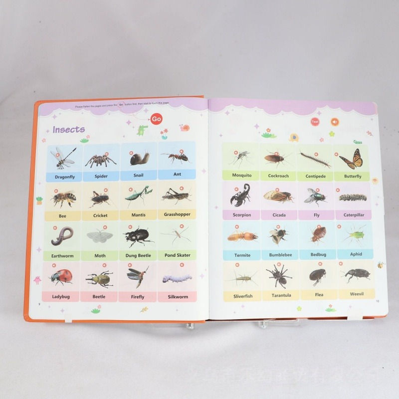 Thumbnail: English Children's Educational Sound Learning Book Toy