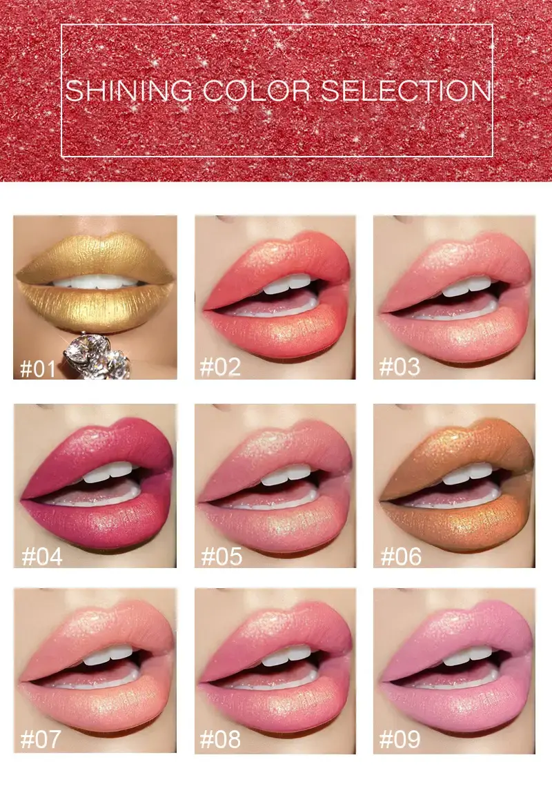 Thumbnail: Color-Changing Metallic Pearlescent Gilded Lipstick