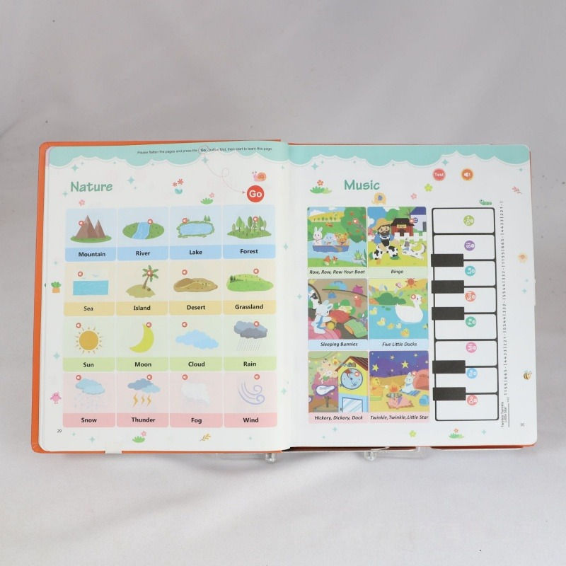 Thumbnail: English Children's Educational Sound Learning Book Toy