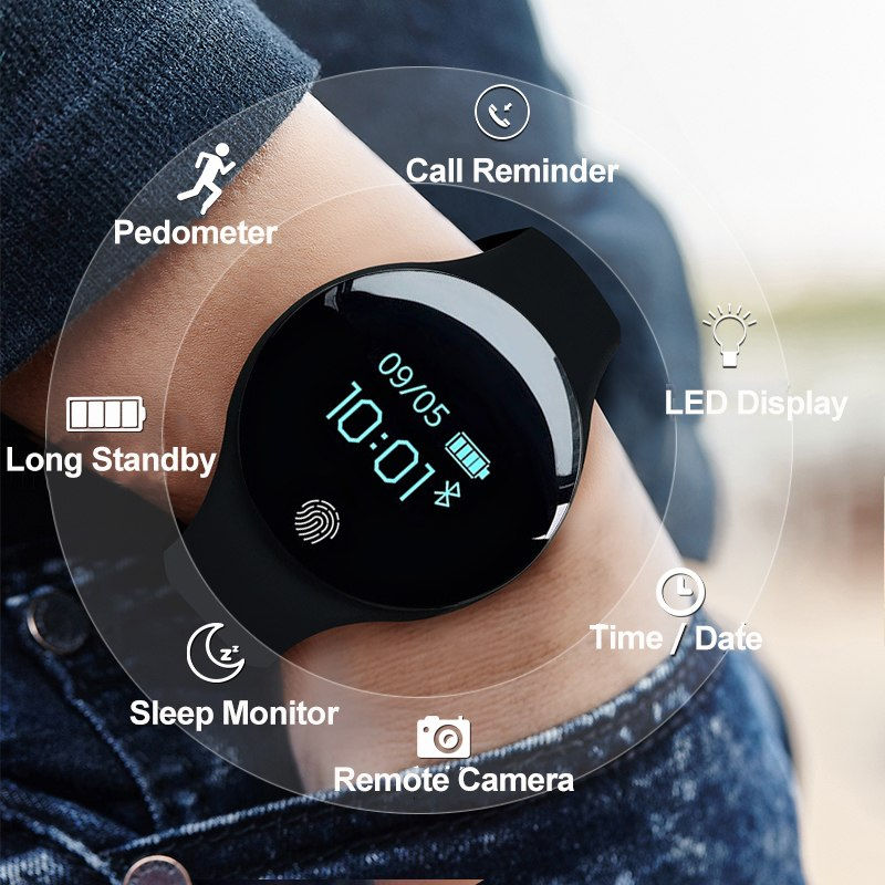 Smartwatch, Waterproof Fitness Tracker, Step Counter