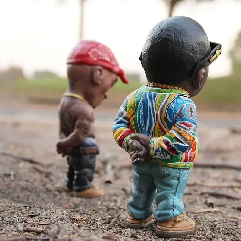 Thumbnail: Rapper Resin Ornament for Garden Home Decor (1pc)