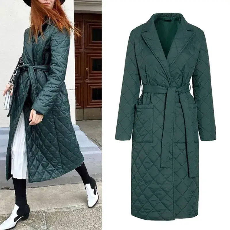 Thumbnail: Long Jacket For Women Coat Winter Streetwear