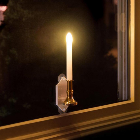 Thumbnail: Solar Waterproof Candle Lantern for Outdoor Garden Decor