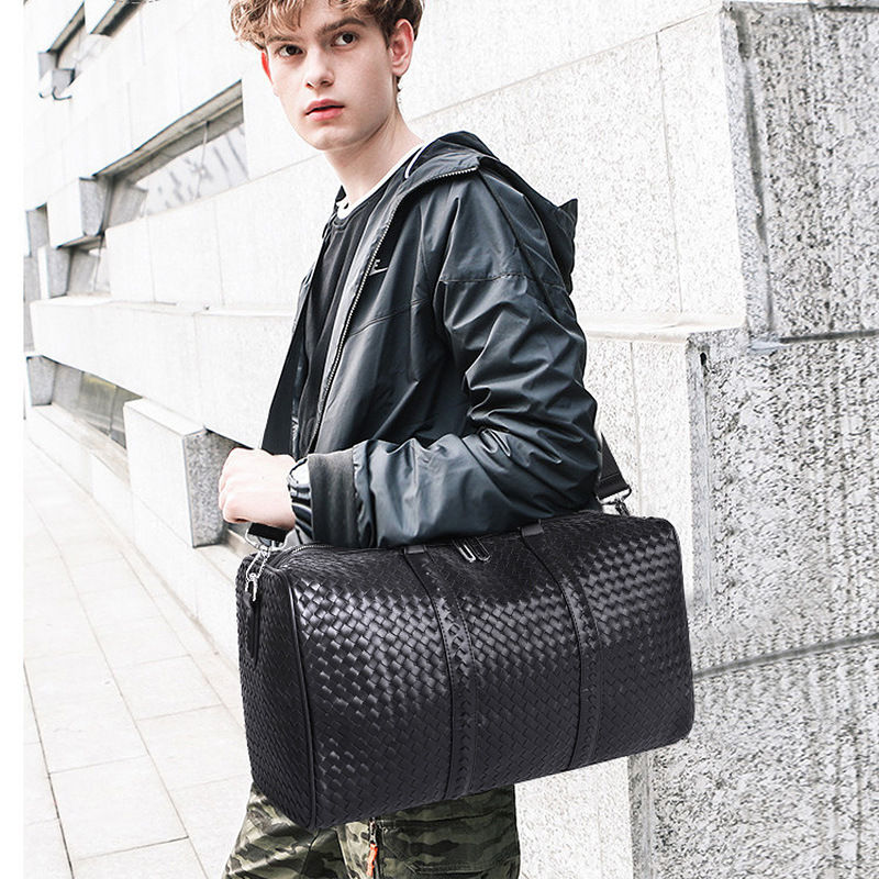 Men's Woven Luggage Bag for Fashion Sports Use