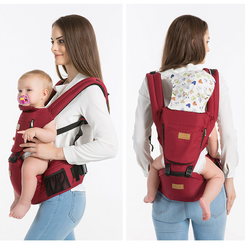Thumbnail: Breathable Baby Carrier Waist Stool - All-Season Use