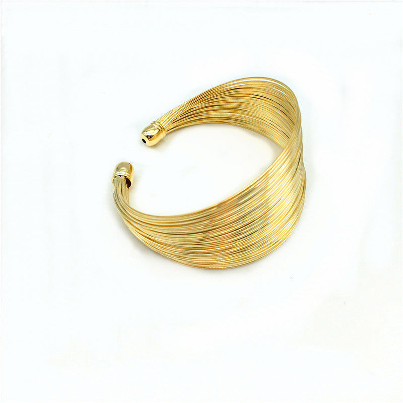 Simplicity Set Of Necklace Bracelet Ring And Earrings Italian Design