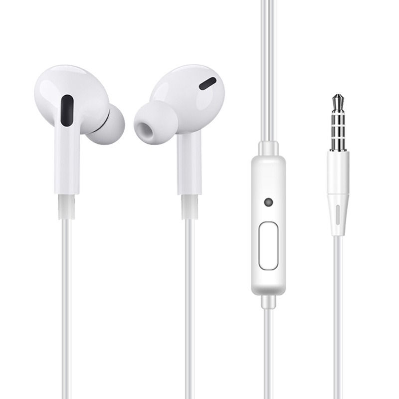 Thumbnail: Macaron Color Wired Noise Reduction Earbuds with Mic