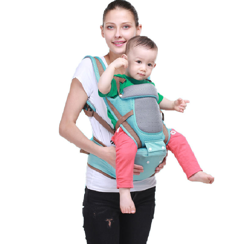 Thumbnail: Summer Breathable Baby Carrier and Waist Stool