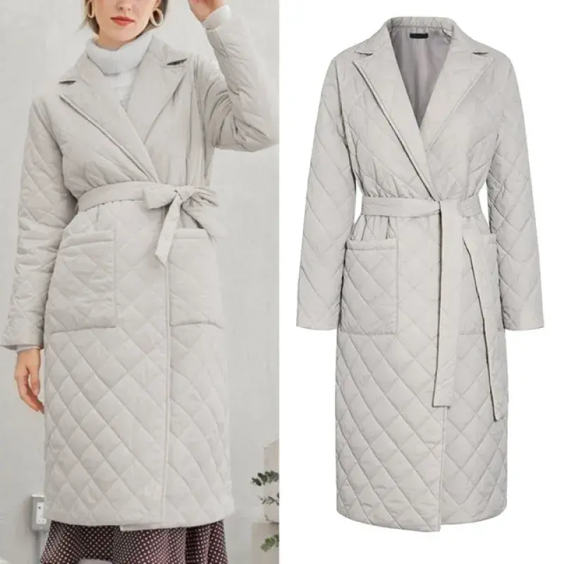 Thumbnail: Long Jacket For Women Coat Winter Streetwear