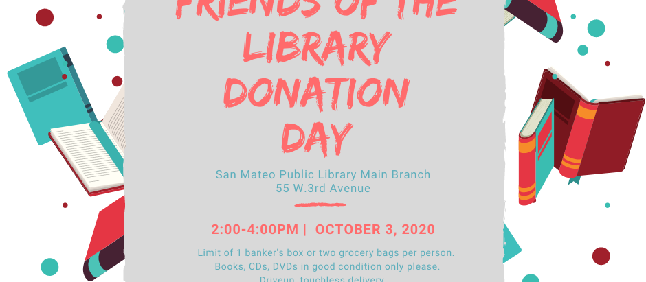 Donation Day for the Friends of the Library