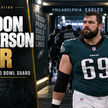 Football Nation cover for Landon Dickerson's reported injured-reserve move.