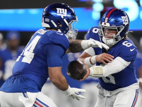 Giants Finish Preseason Undefeated With 42-10 Win Over Patriots