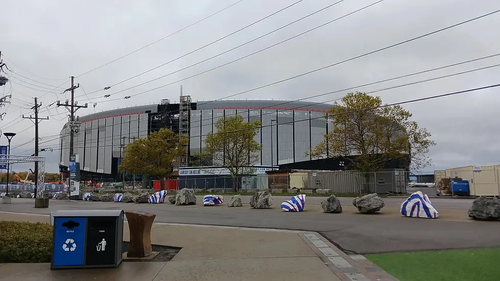 Buffalo Bills New Highmark Stadium under construction in October 2025