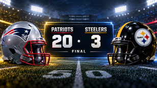 Football Nation recap cover for Patriots 20, Steelers 3
