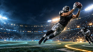Week 3 top 10 fantasy tight ends cover featuring a tight end making a contested catch