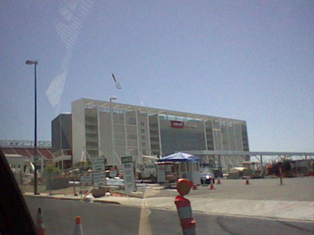 Levi's Stadium in Santa Clara, home of the San Francisco 49ers