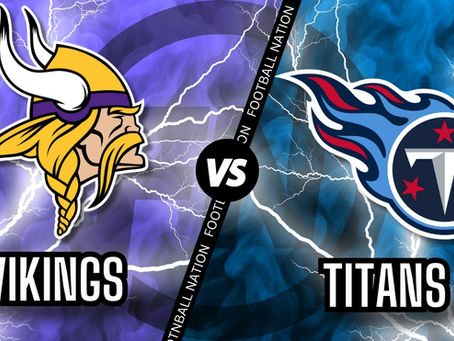 Vikings vs. Titans Predictions, Odds, and Prop Bets