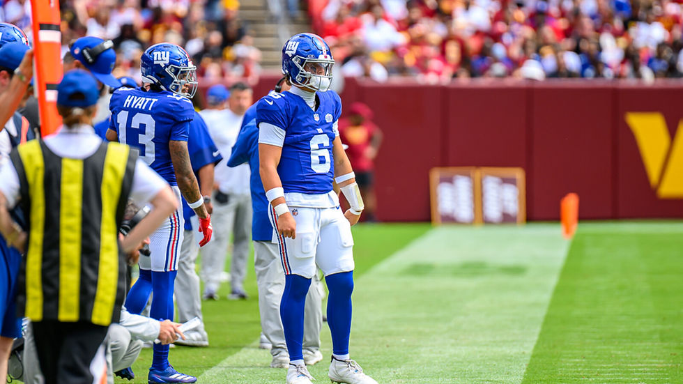 Jaxson Dart Ankle Scare Tests Giants’ Preseason Plan