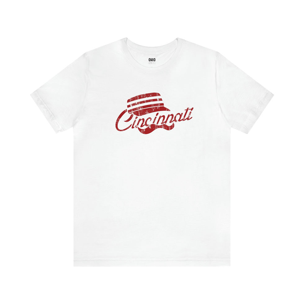 Thumbnail: Cinci Reds Unisex Jersey Short Sleeve Tee
