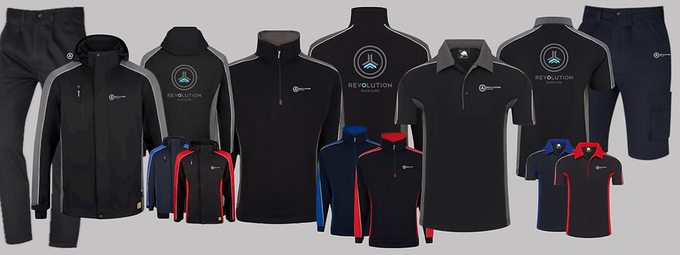 Revolution Branded Race Team Workwear