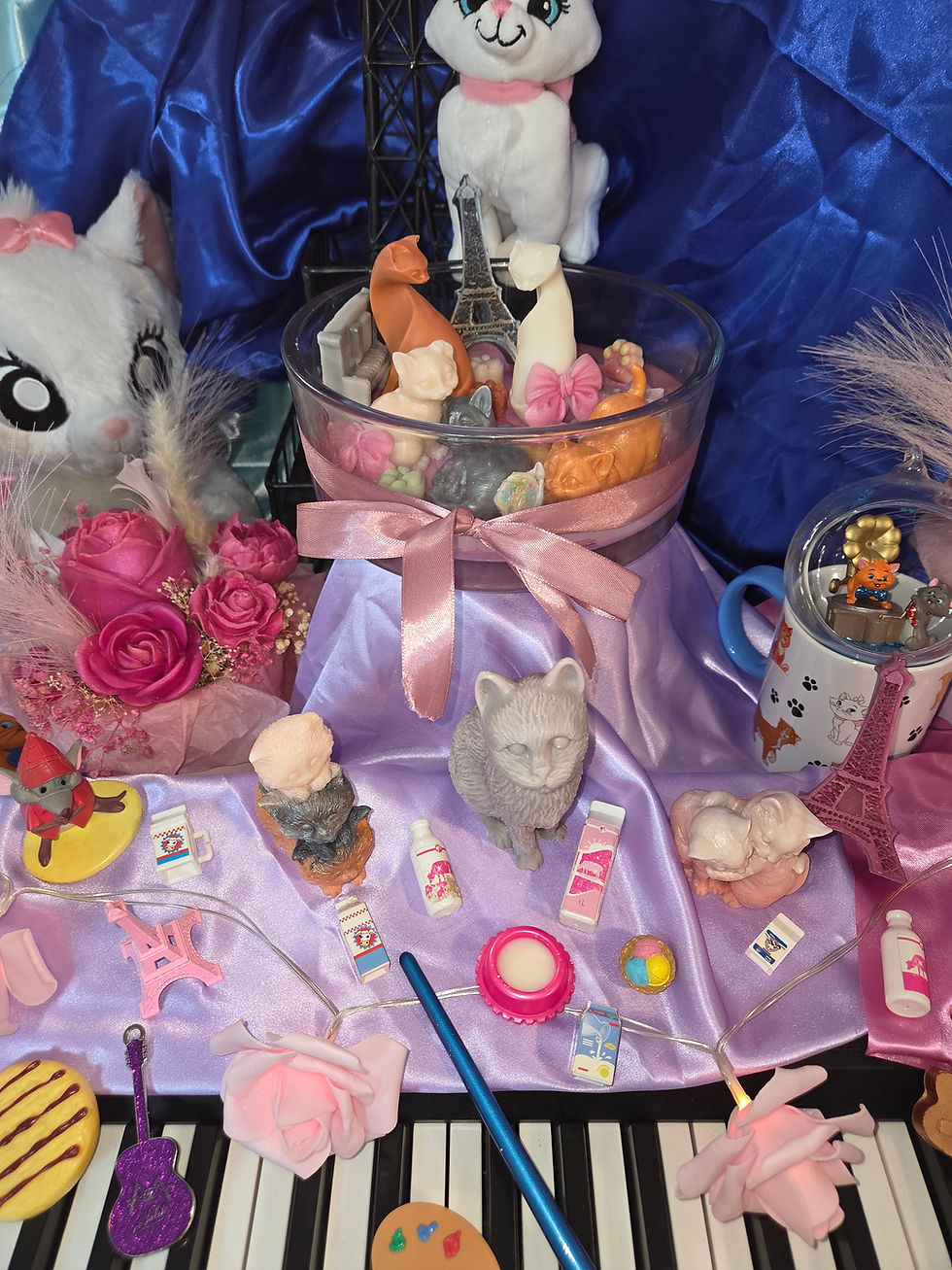 Miniature : Bougie Chats Parisiens 700 grammes