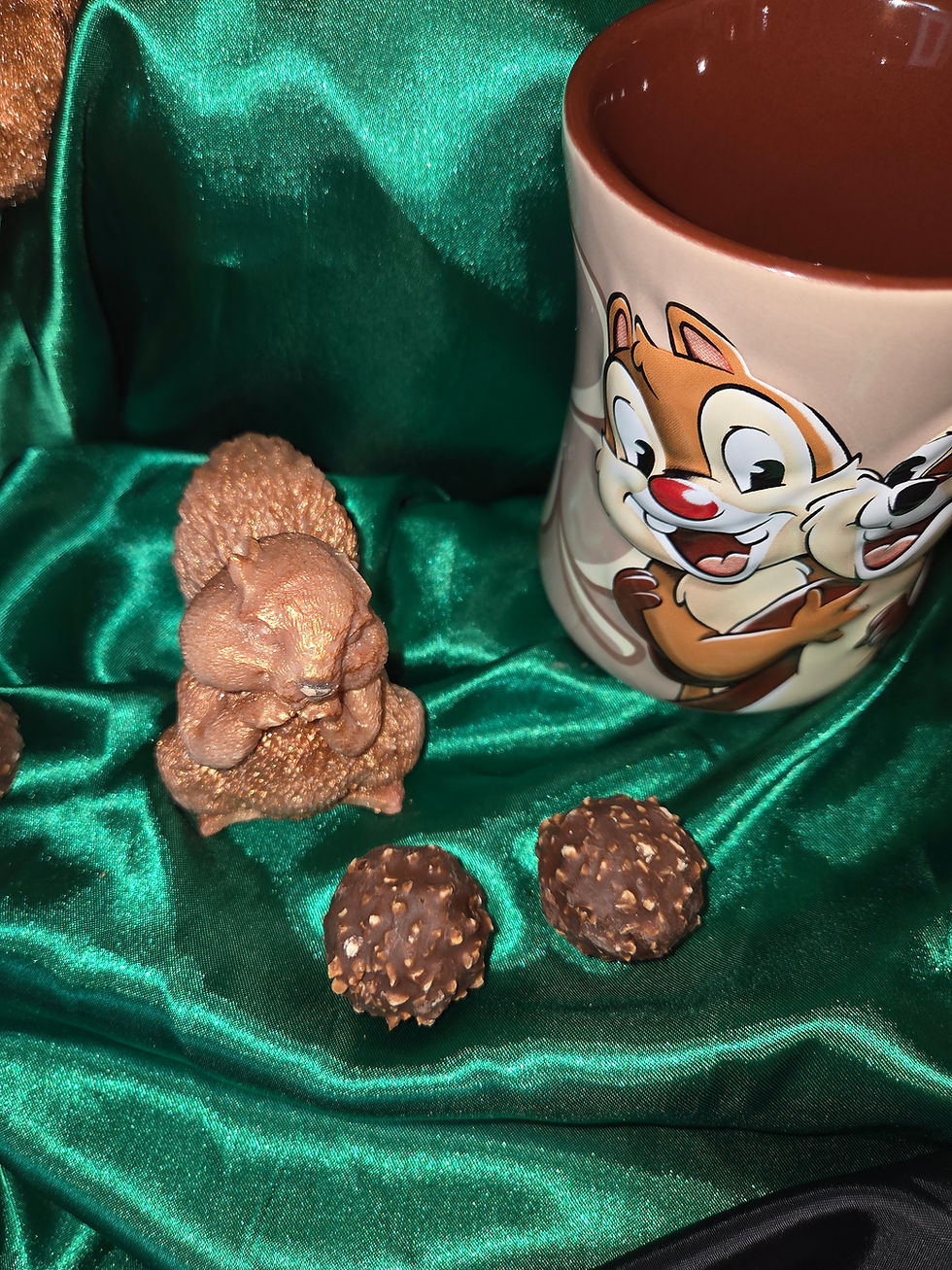 Miniature : Bougie décoration parfumée Ben, écureuil 80 grammes