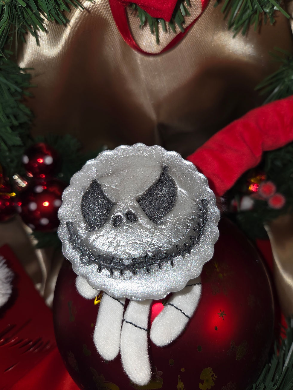 Miniature : Fondant l'Étrange Squelette de Noël 40 grammes