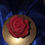 Miniature : Fondant galet rose rouge 40 grammes