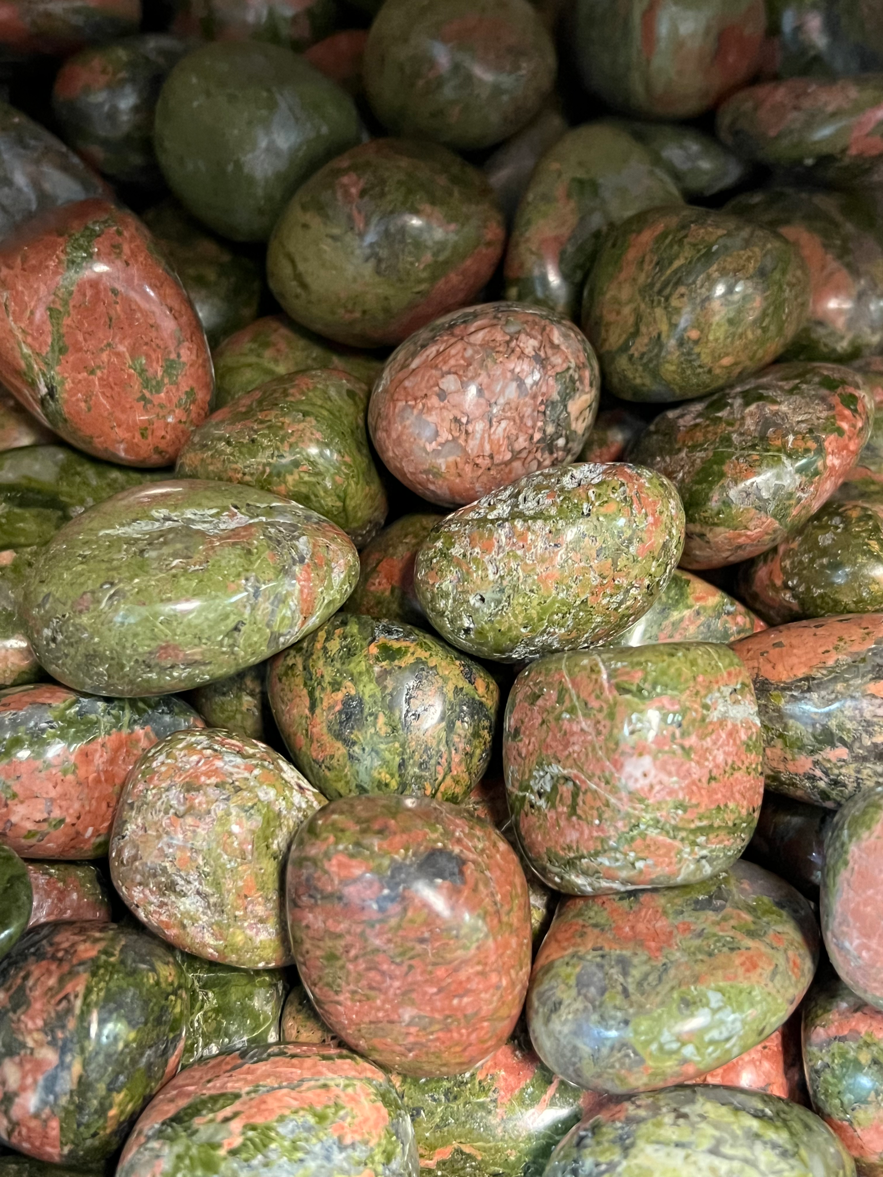 Unakite Tumbles