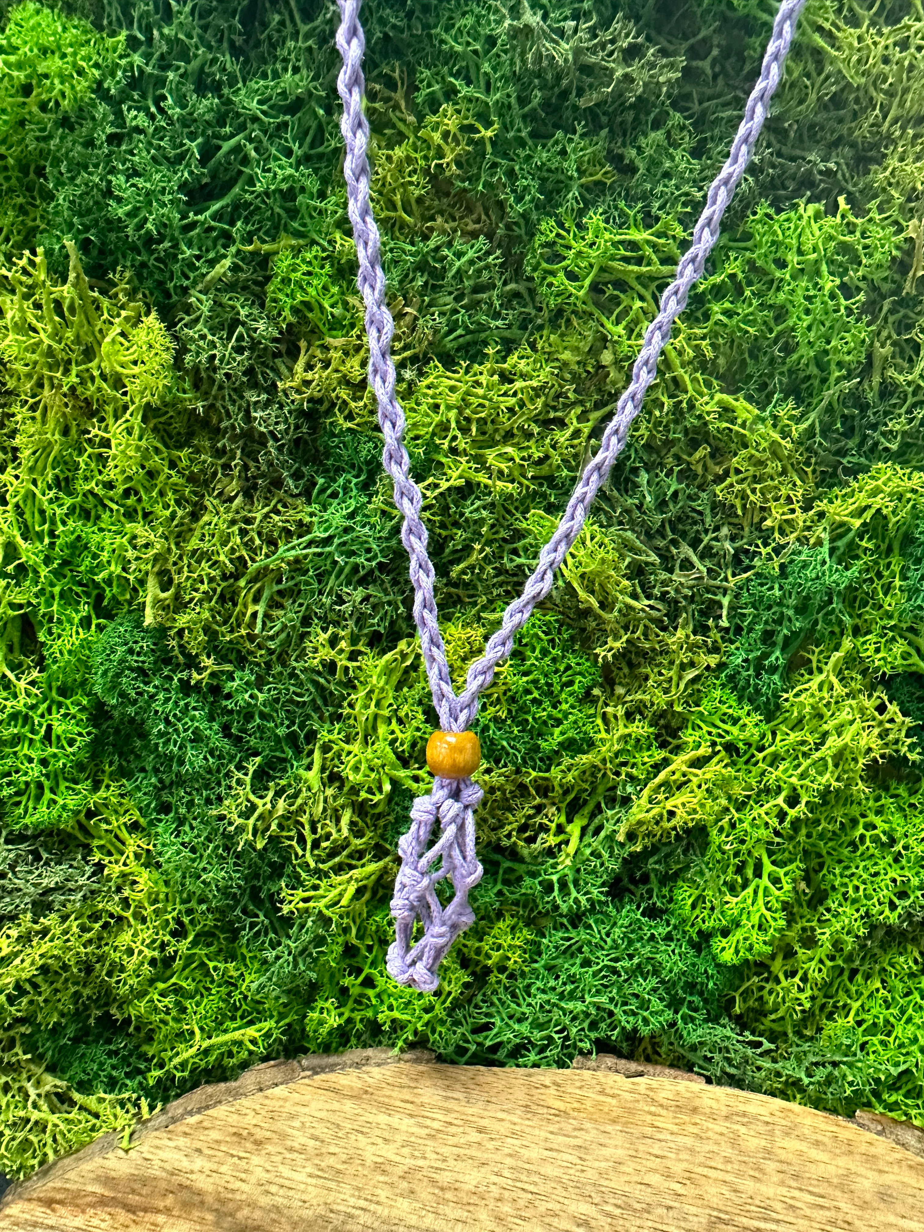 Purple Tumble Necklace