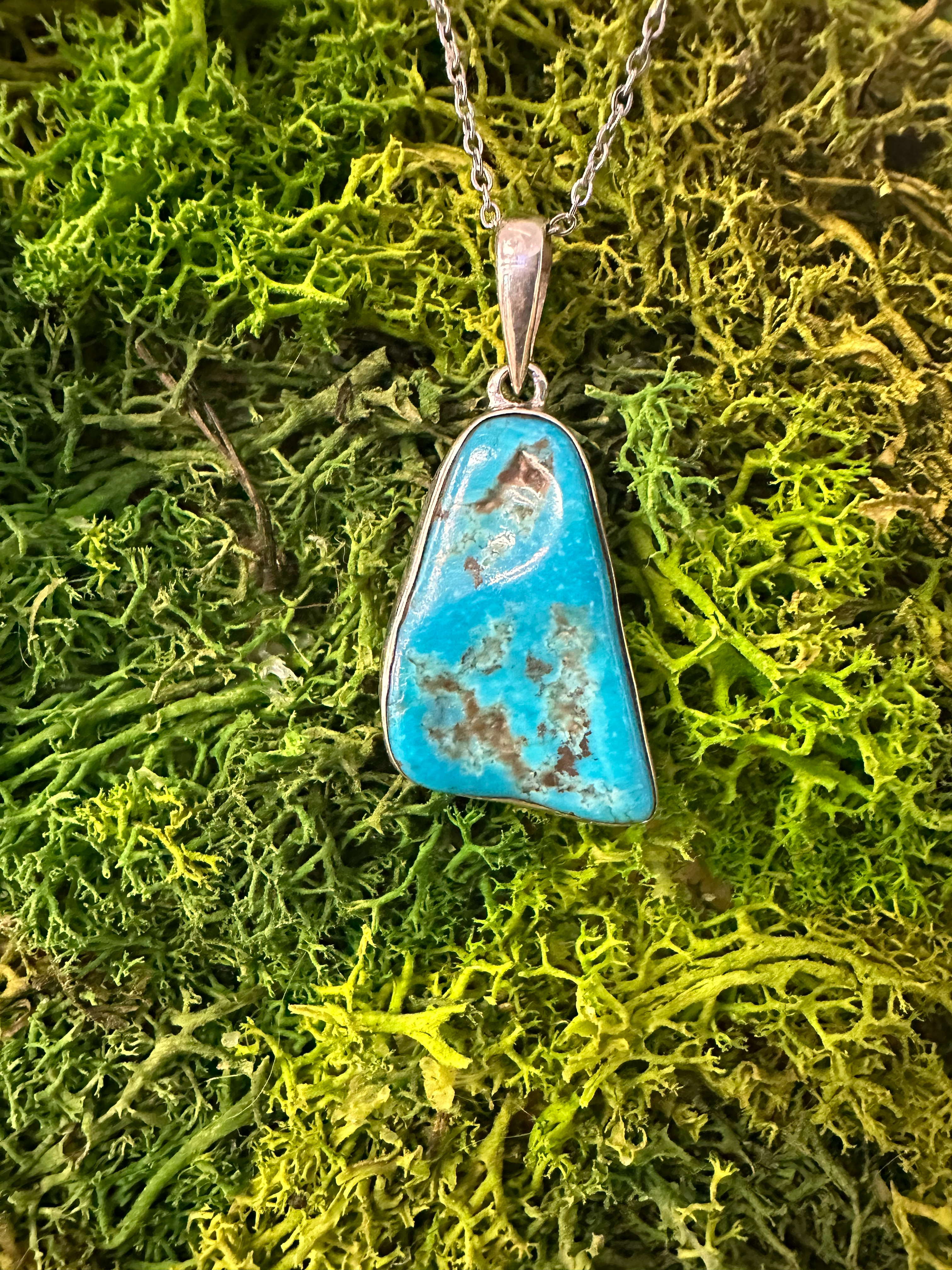 Freeform Necklace - Turquoise