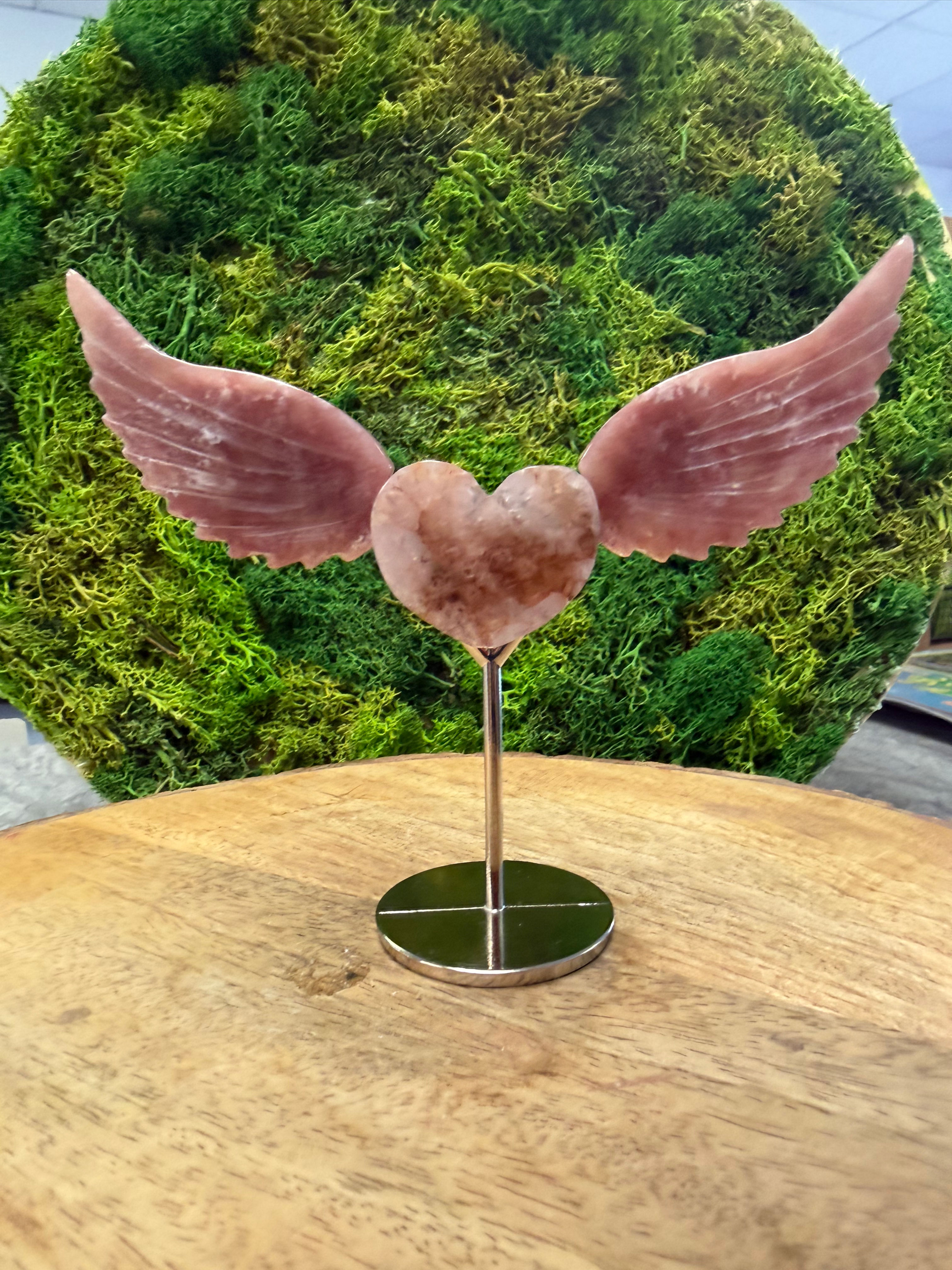 Butterfly- Strawberry Quartz 1