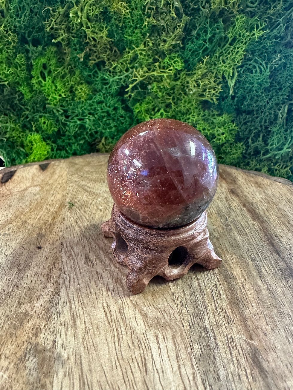 Thumbnail: Arusha Golden Sunstone Sphere 1