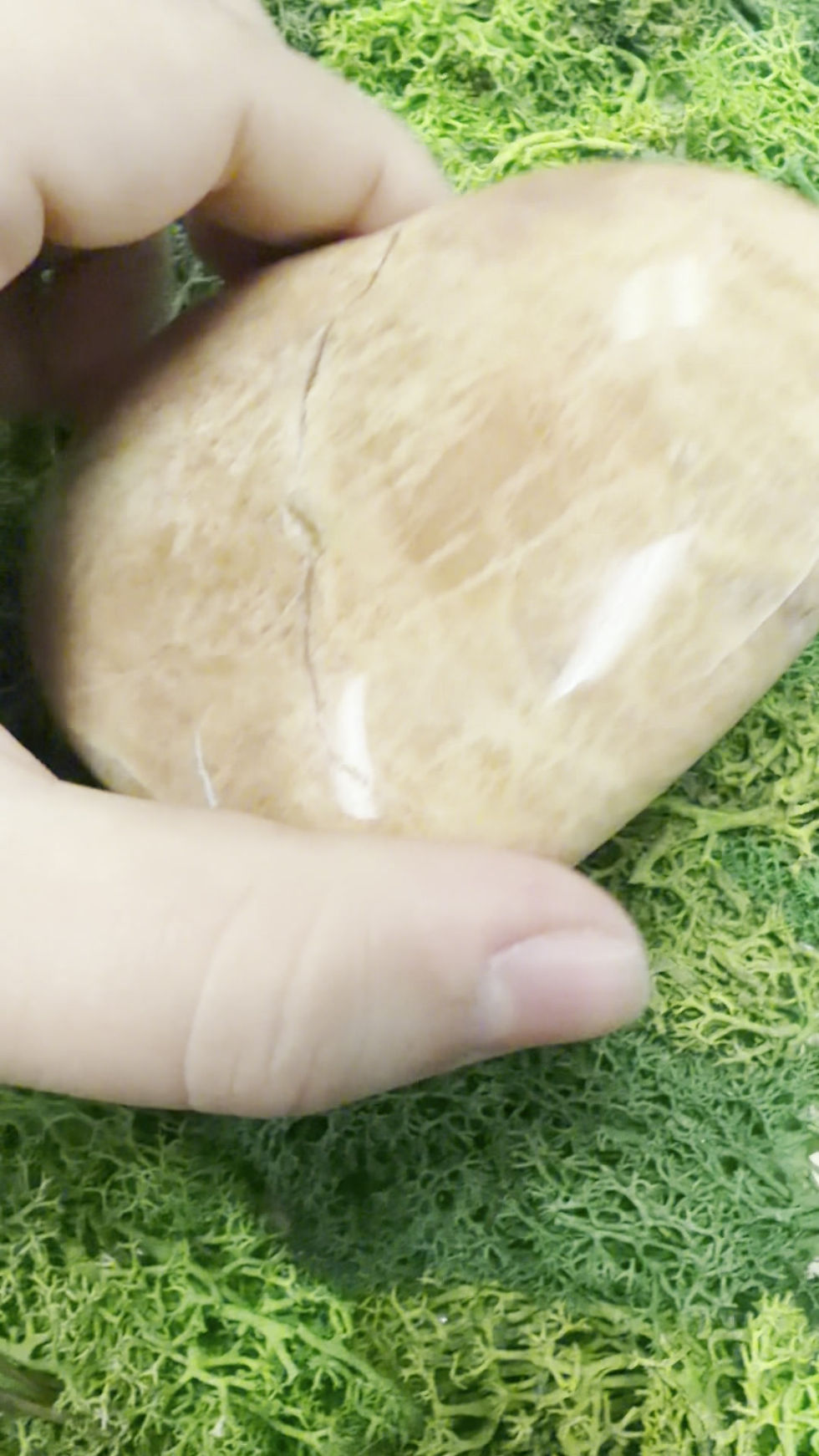 Thumbnail: Peach Moonstone Heart 3