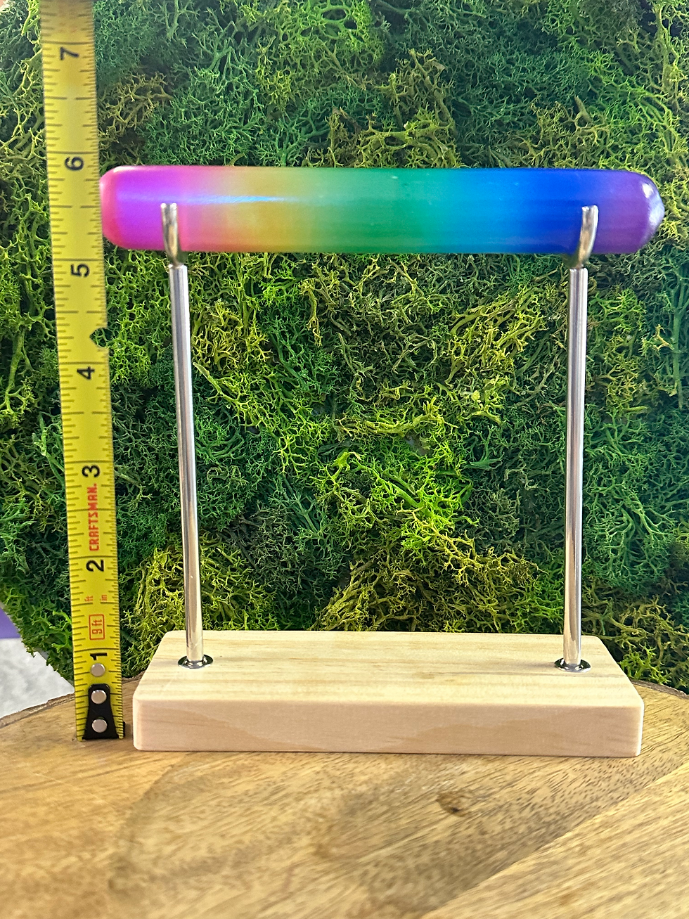 Thumbnail: Rainbow Selenite On Stand