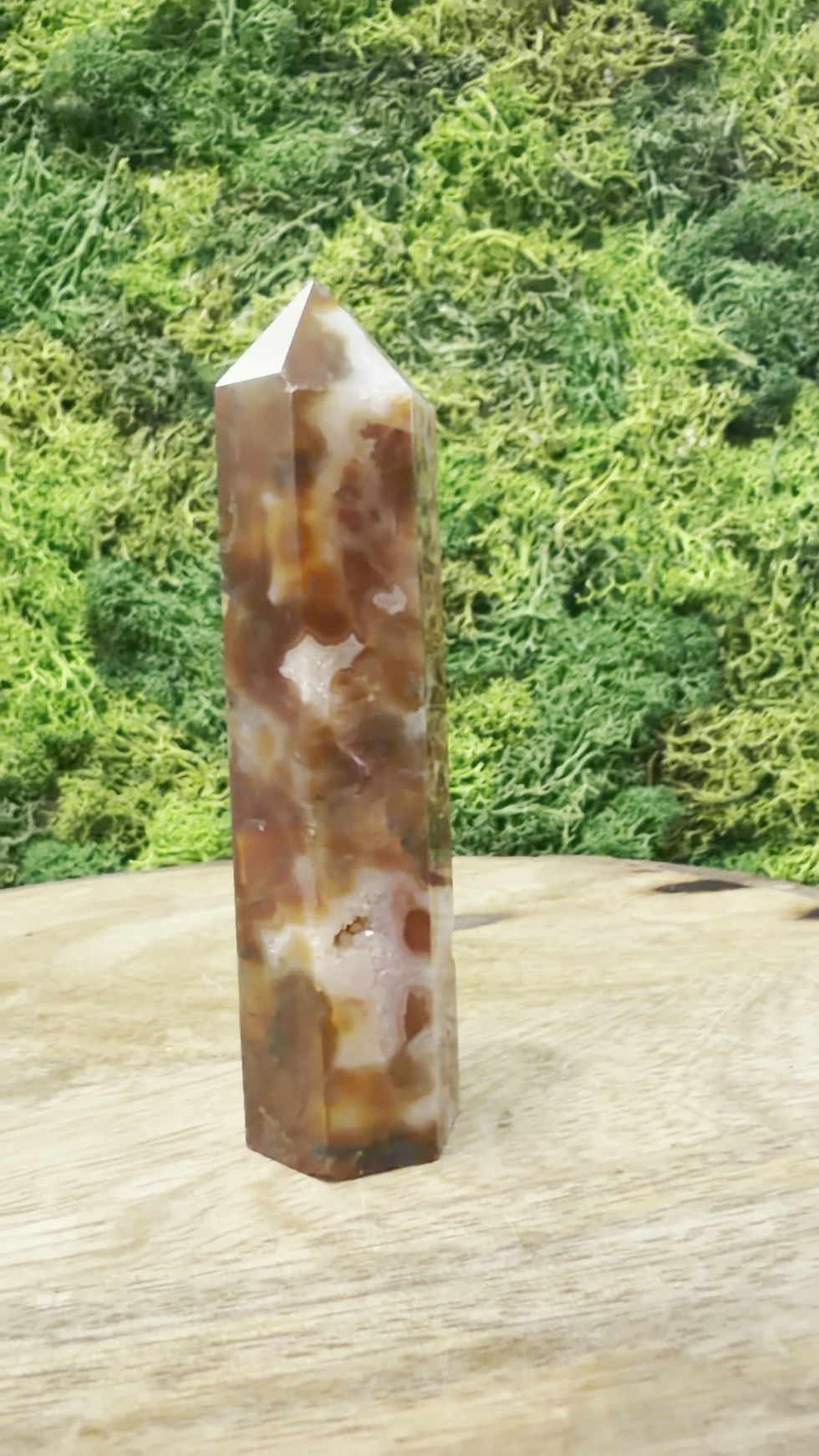 Thumbnail: Red Moss Agate Tower 5